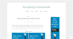 Desktop Screenshot of everythingishomemade.com